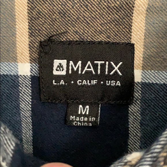 Men’s Matix flannel - Picture 3 of 4